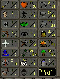 NO EMAIL [NO JAGEX ACCOUNT] | Skiller | OSRS Account | FM 99 | Fletch 69 |WC 63| Full Pyromencer